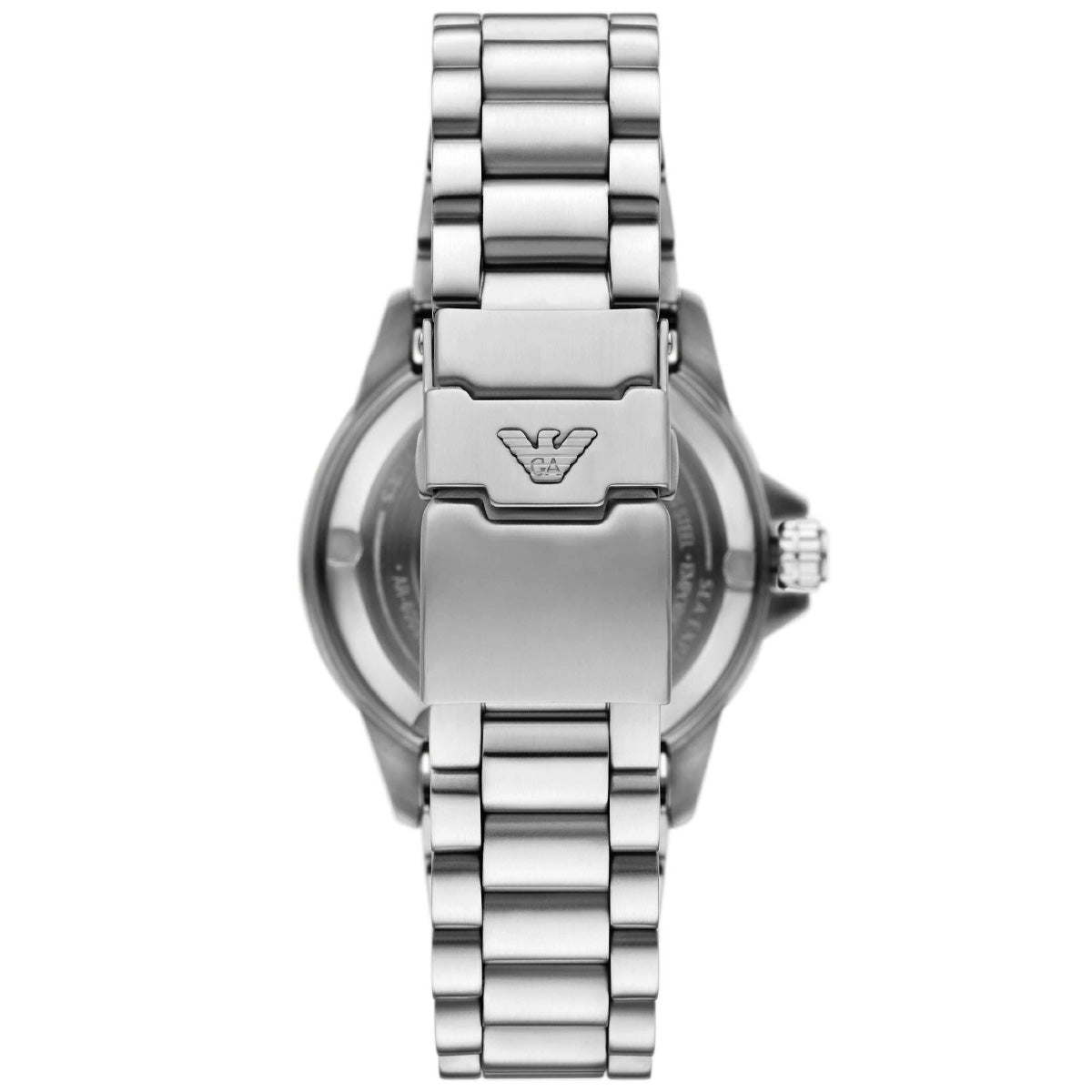 エンポリオアルマーニ EMPORIO ARMANI 腕時計 メンズ シーエクスプローラー 自動巻きウォッチ ステンレススチール AR60088【2025 新作】