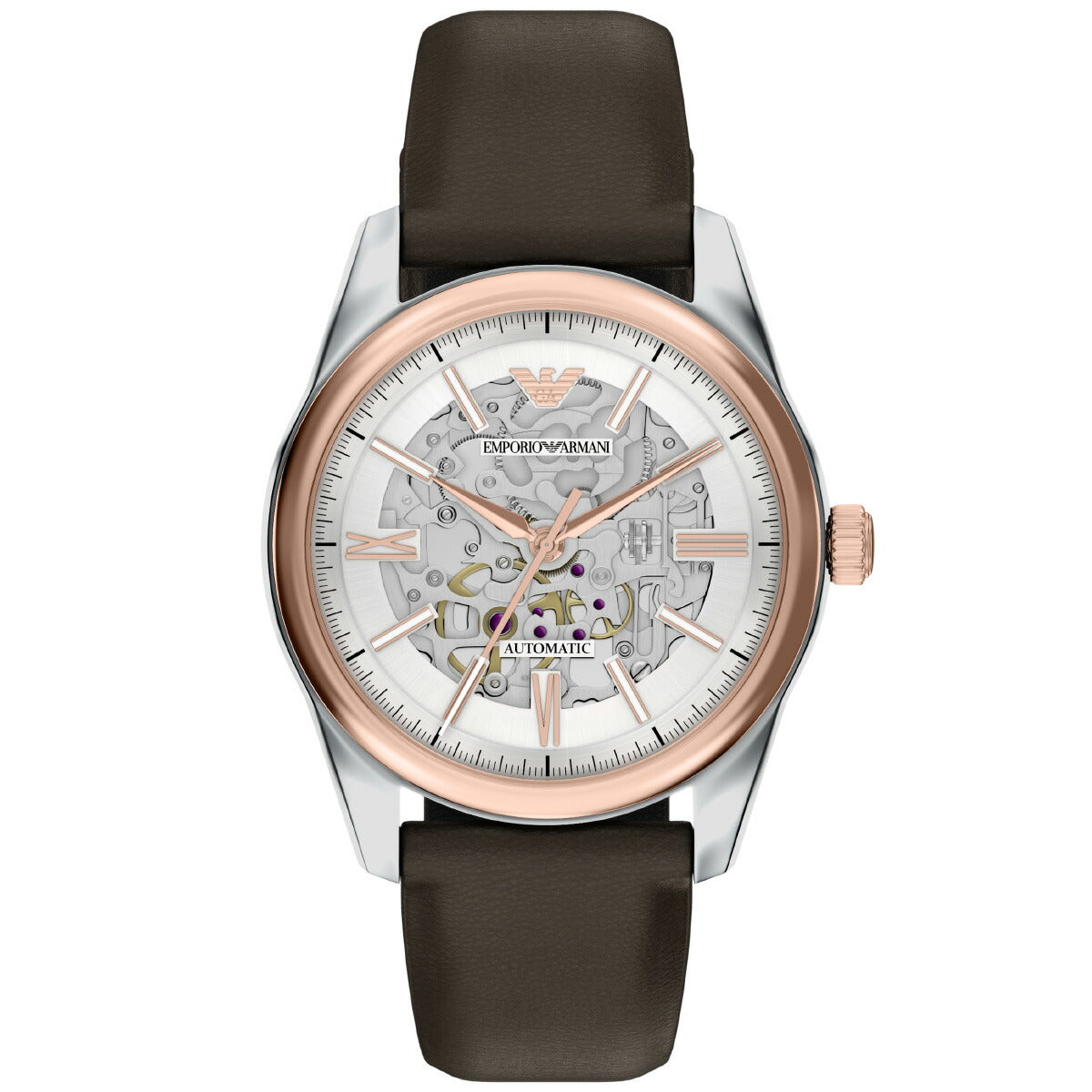 エンポリオアルマーニ EMPORIO ARMANI 腕時計 メンズ 自動巻き プロプラネットレザー AR60094