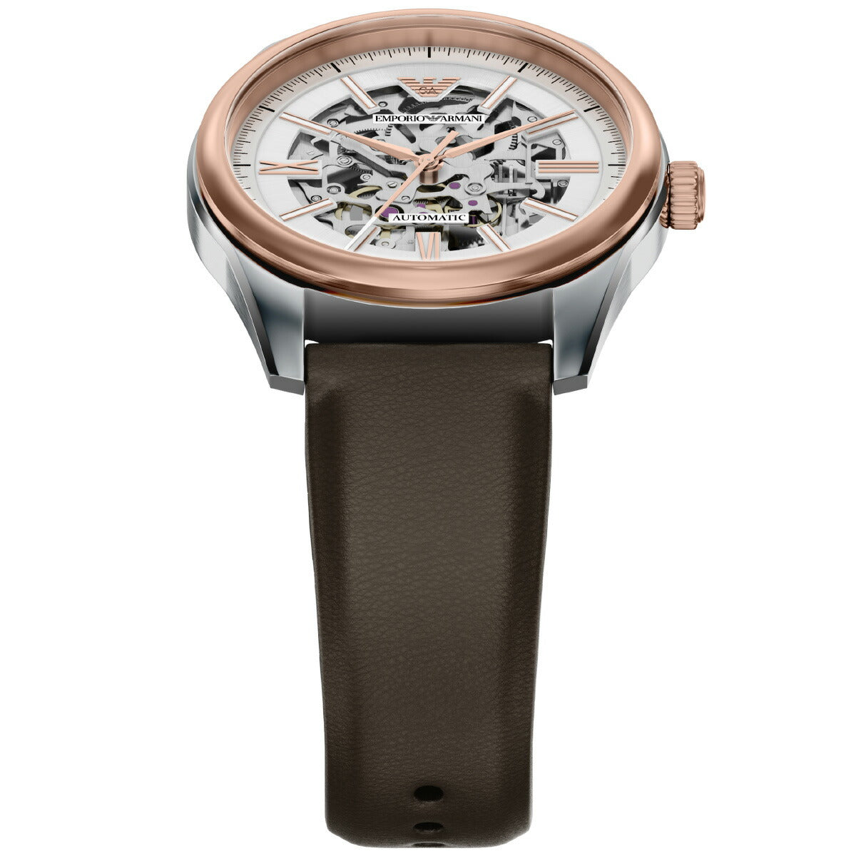 エンポリオアルマーニ EMPORIO ARMANI 腕時計 メンズ 自動巻き プロプラネットレザー AR60094