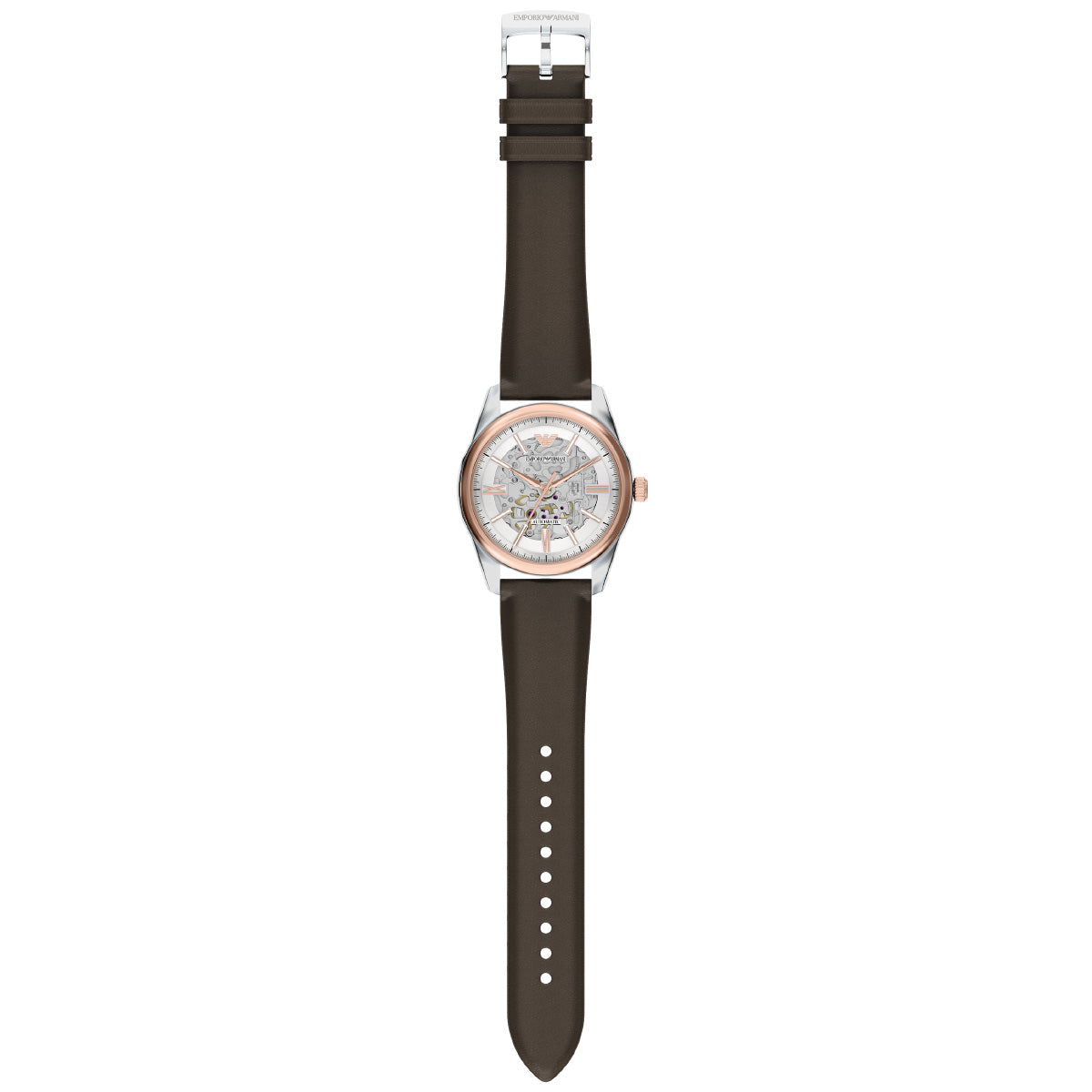 エンポリオアルマーニ EMPORIO ARMANI 腕時計 メンズ 自動巻き プロプラネットレザー AR60094