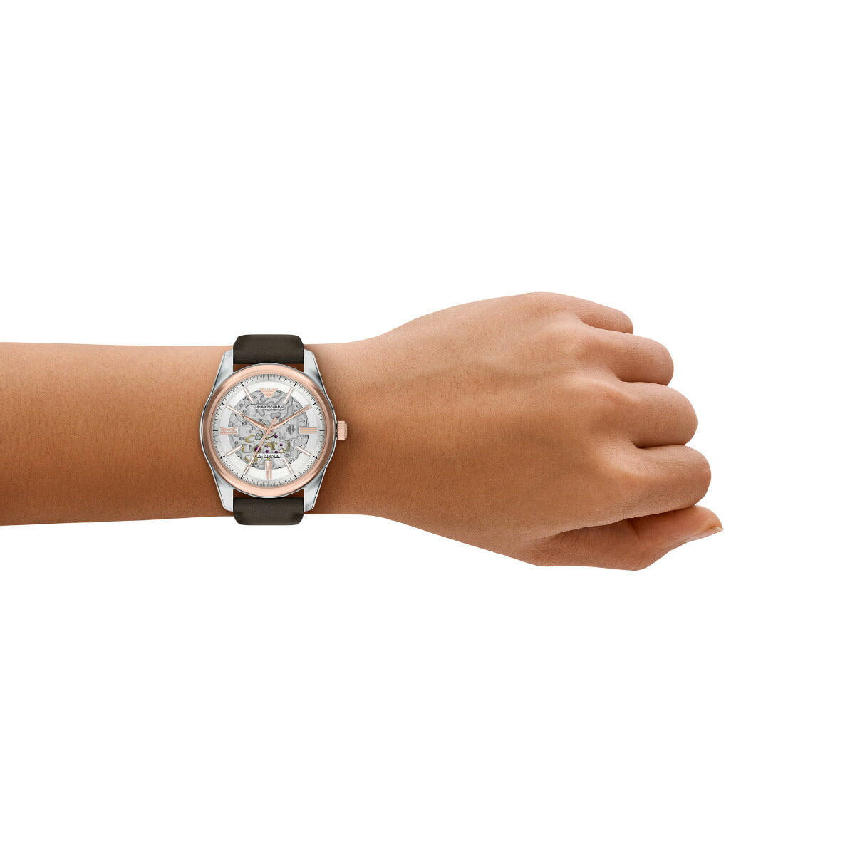 エンポリオアルマーニ EMPORIO ARMANI 腕時計 メンズ 自動巻き プロプラネットレザー AR60094