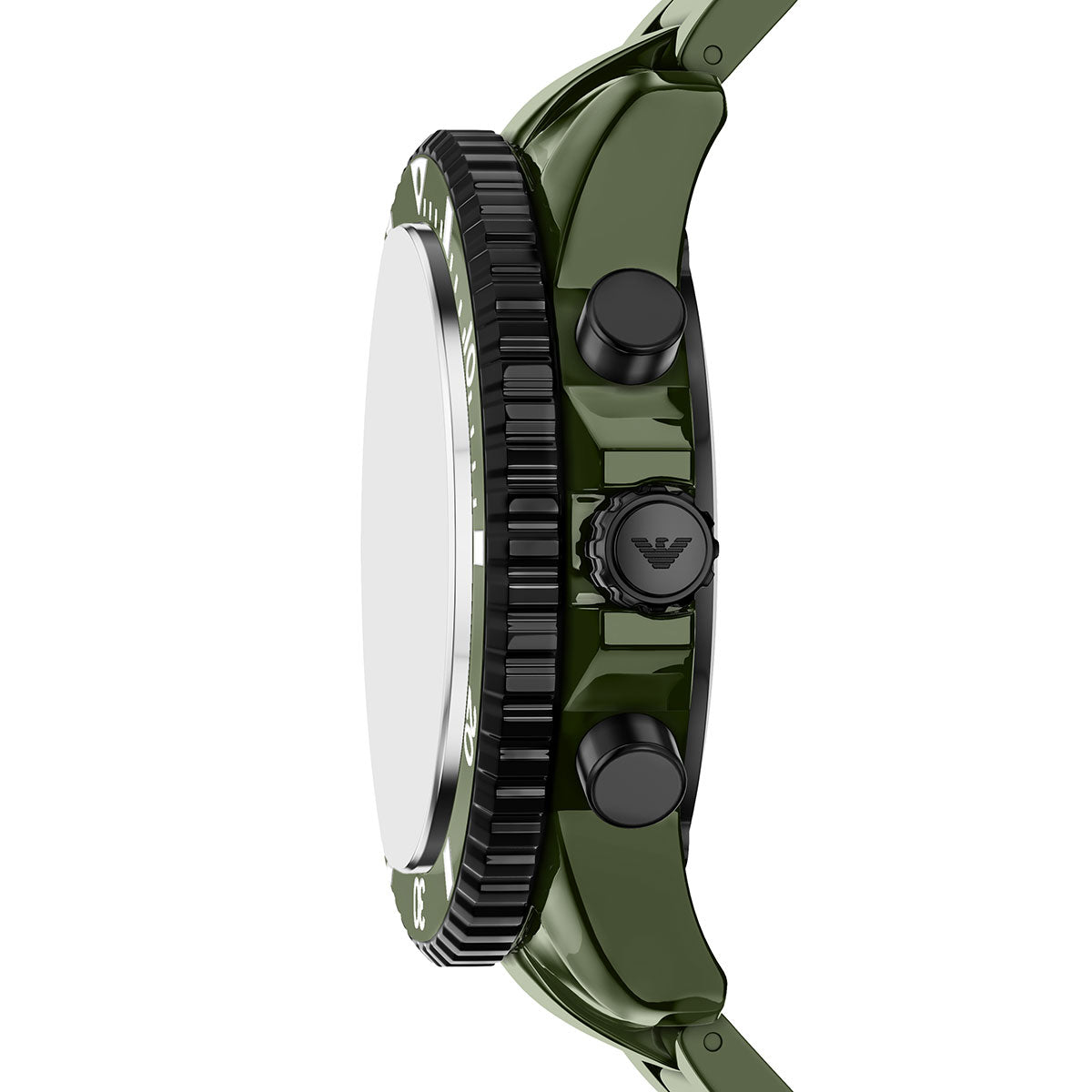 エンポリオアルマーニ EMPORIO ARMANI 腕時計 メンズ ソーラー クロノグラフ セラミック AR70023