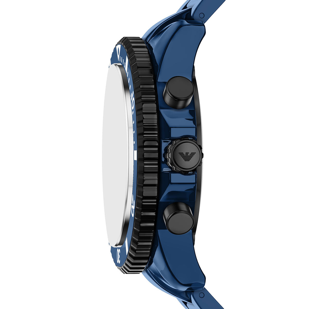 エンポリオアルマーニ EMPORIO ARMANI 腕時計 メンズ ソーラー クロノグラフ セラミック AR70024