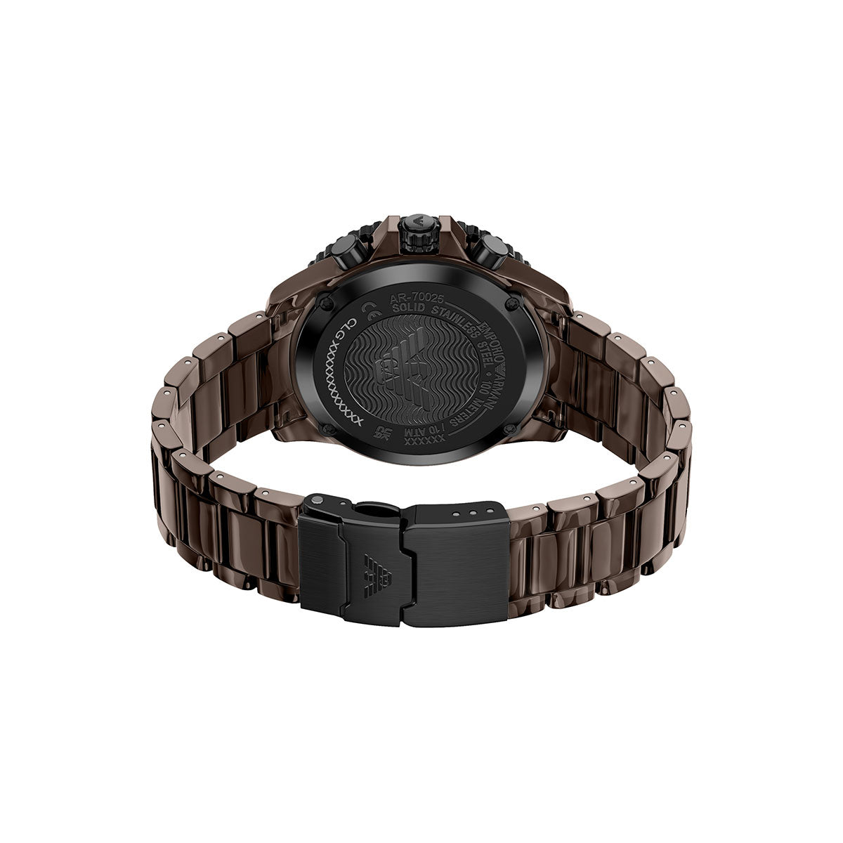 エンポリオアルマーニ EMPORIO ARMANI 腕時計 メンズ ソーラー クロノグラフ セラミック AR70025