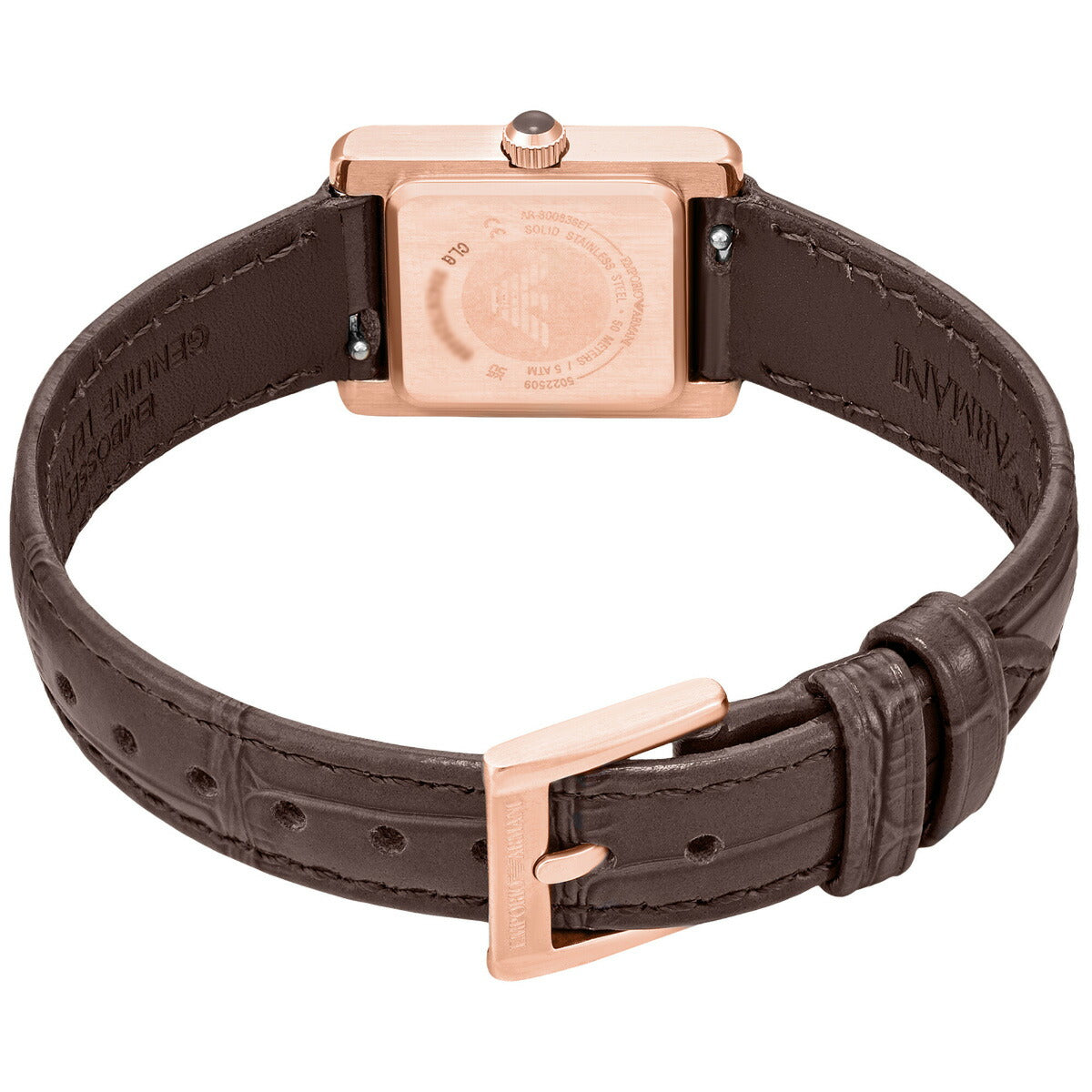 エンポリオアルマーニ EMPORIO ARMANI 腕時計 レディース ウォッチ＆交換用レザーストラップセット AR80083SET【2025 新作】