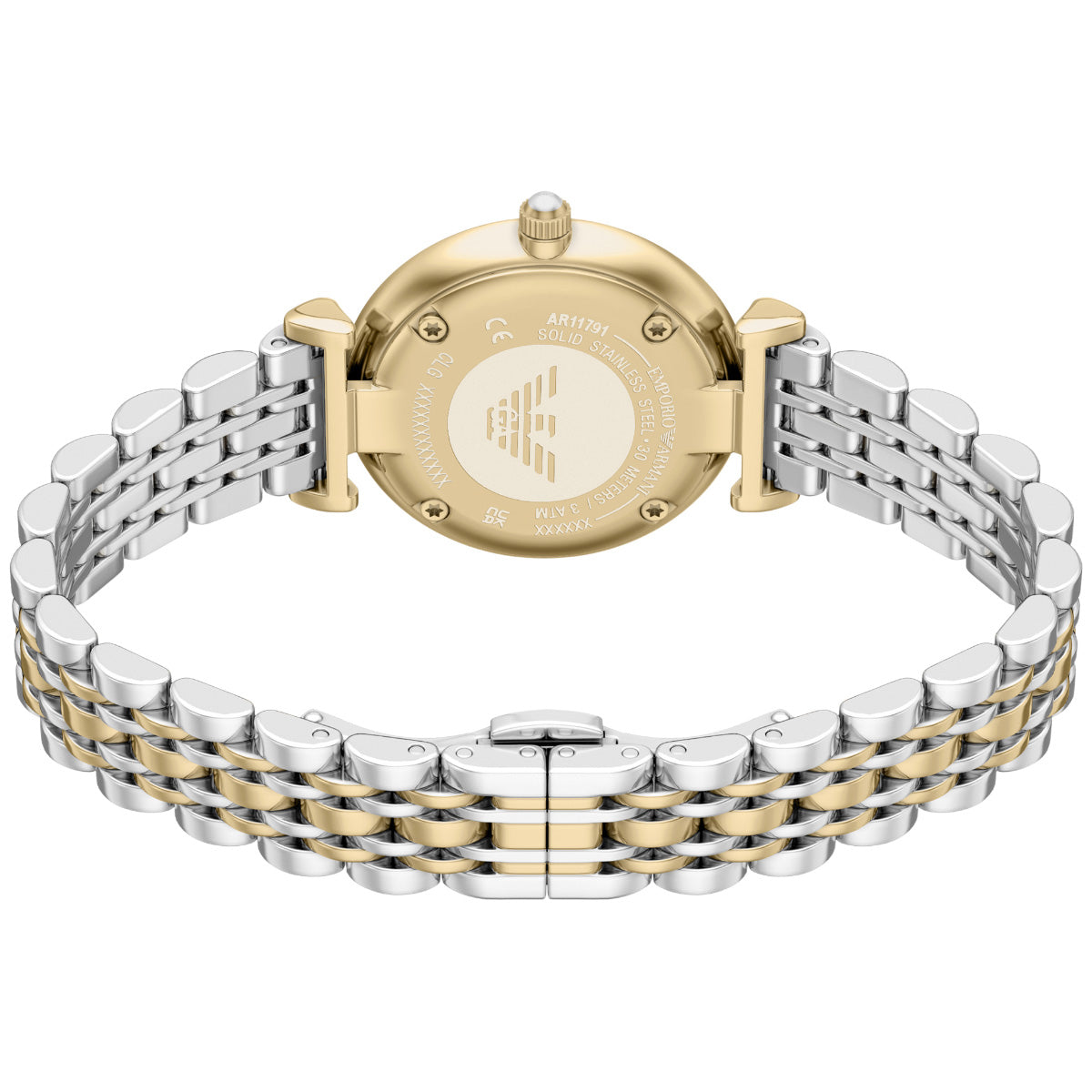 エンポリオアルマーニ EMPORIO ARMANI 腕時計 レディース ステンレススチール ウォッチ＆ブレスレットセット AR80086SET【2026 新作】【60回分割手数料無料！】