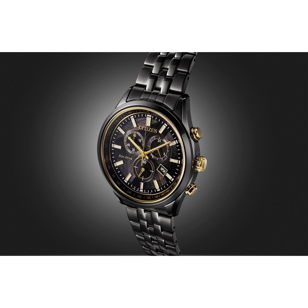 シチズンコレクション CITIZEN COLLECTION エコドライブ ソーラー クロノグラフ 限定 腕時計 メンズ AT2576-68E LIGHT in BLACK Eco-Drive 50th Anniversary Edition【2026 新作】