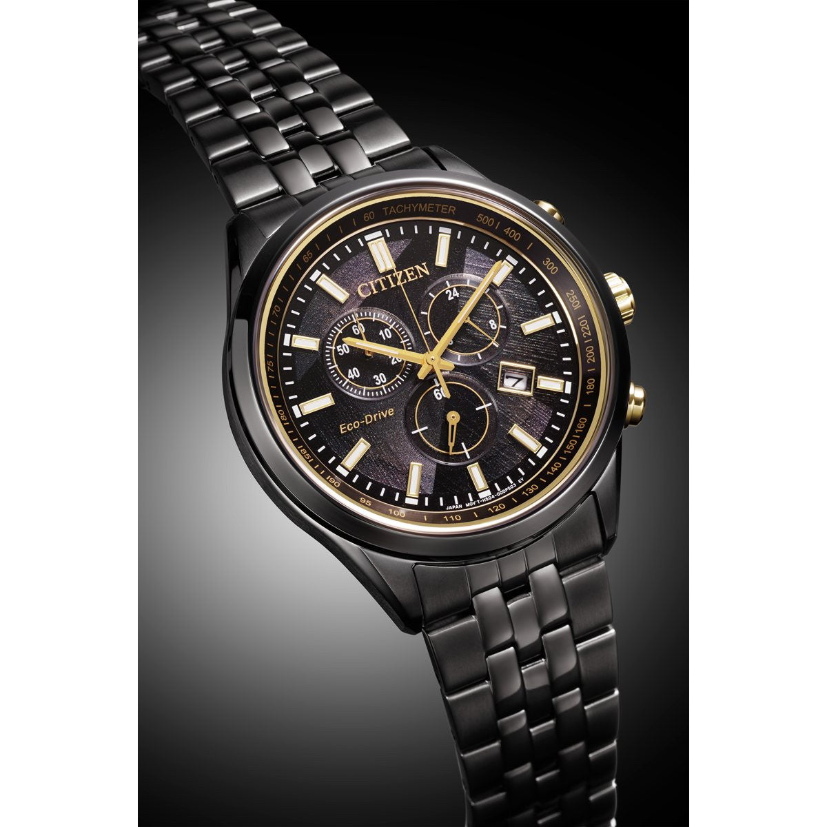 シチズンコレクション CITIZEN COLLECTION エコドライブ ソーラー クロノグラフ 限定 腕時計 メンズ AT2576-68E LIGHT in BLACK Eco-Drive 50th Anniversary Edition【2026 新作】