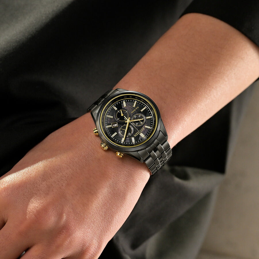 シチズンコレクション CITIZEN COLLECTION エコドライブ ソーラー クロノグラフ 限定 腕時計 メンズ AT2576-68E LIGHT in BLACK Eco-Drive 50th Anniversary Edition【2026 新作】