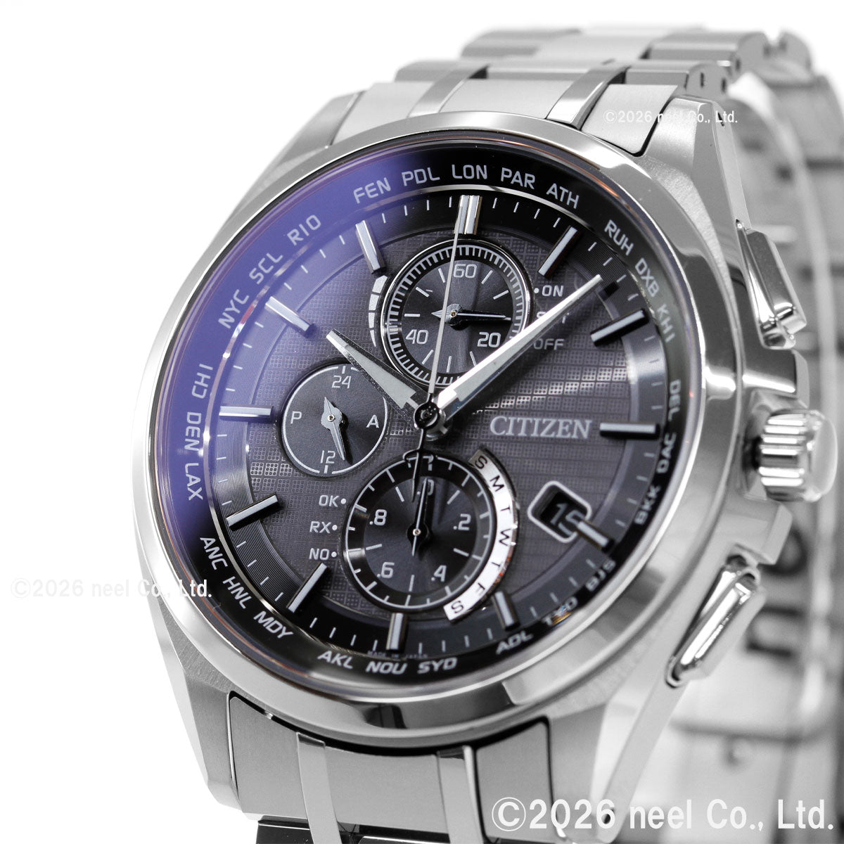 シチズン アテッサ CITIZEN ATTESA エコドライブ ソーラー 電波時計