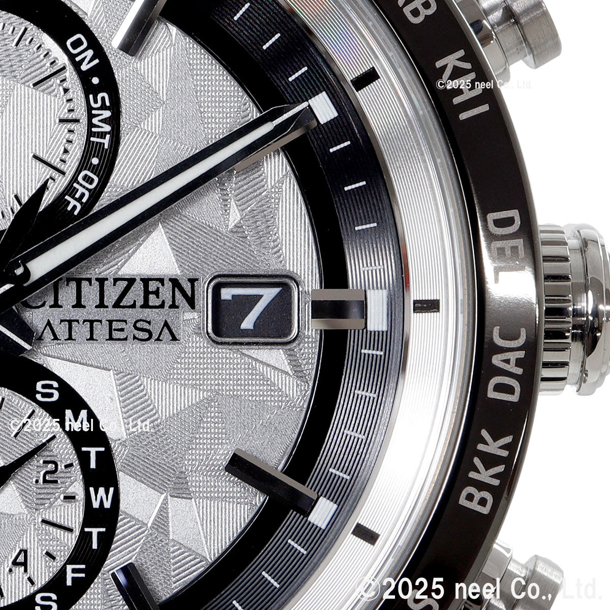シチズン アテッサ CITIZEN ATTESA エコドライブ 電波時計 限定 腕時計 メンズ AT8284-61A ダイレクトフライト ACT Line Platinum Shine Collection【2025 新作】
