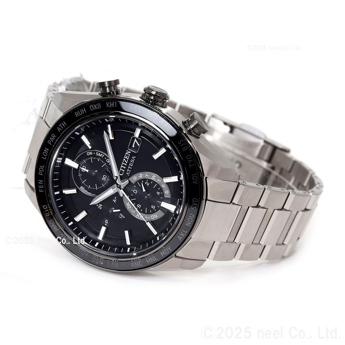 シチズン アテッサ CITIZEN ATTESA エコドライブ 電波時計 腕時計 メンズ AT8295-56E ダイレクトフライト ACT Line