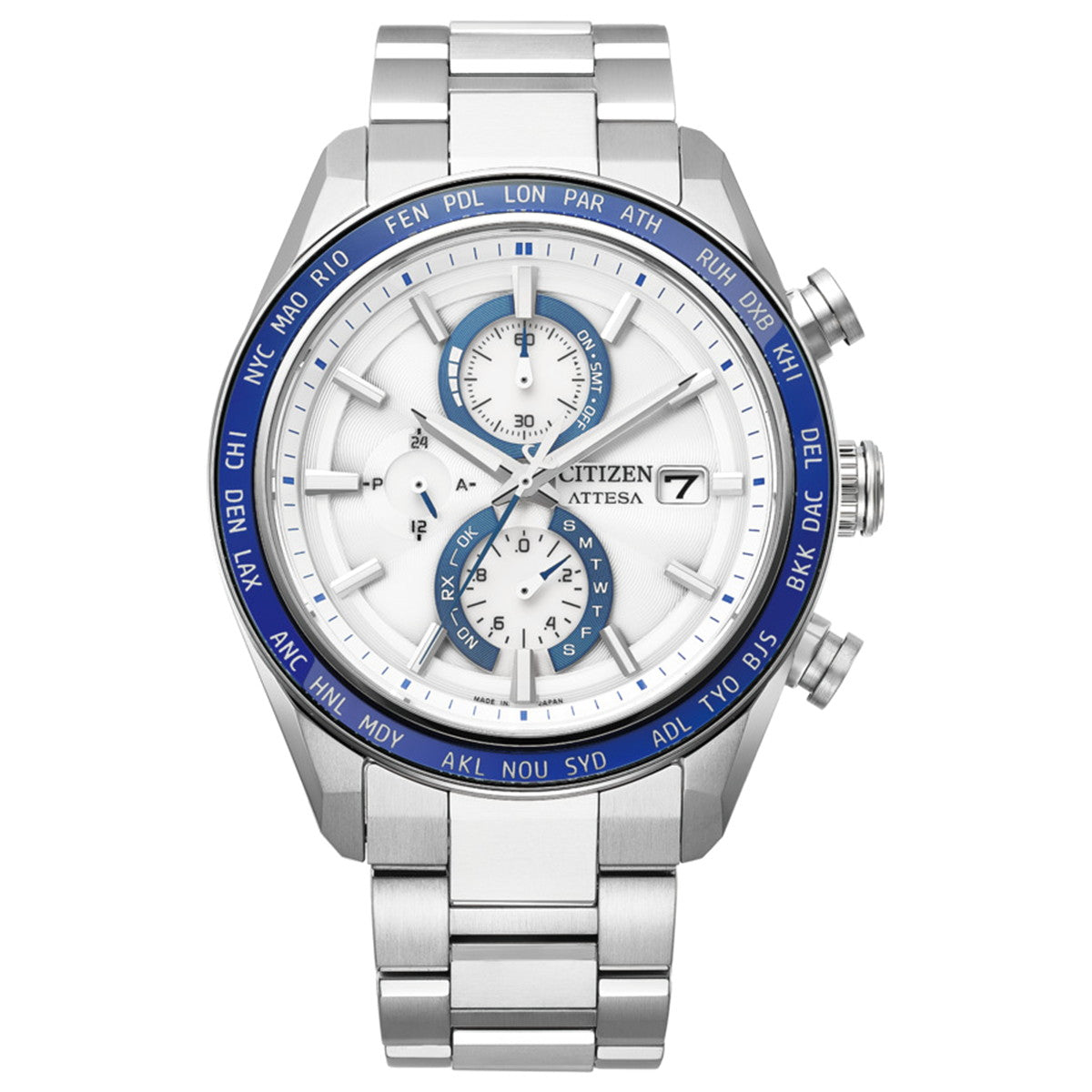 シチズン アテッサ CITIZEN ATTESA エコドライブ 電波時計 腕時計 メンズ AT8296-53A ダイレクトフライト ACT Line【2026 新作】