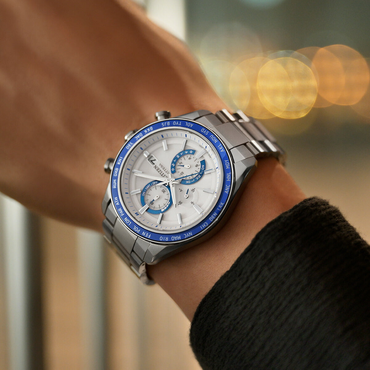 シチズン アテッサ CITIZEN ATTESA エコドライブ 電波時計 腕時計 メンズ AT8296-53A ダイレクトフライト ACT Line【2026 新作】