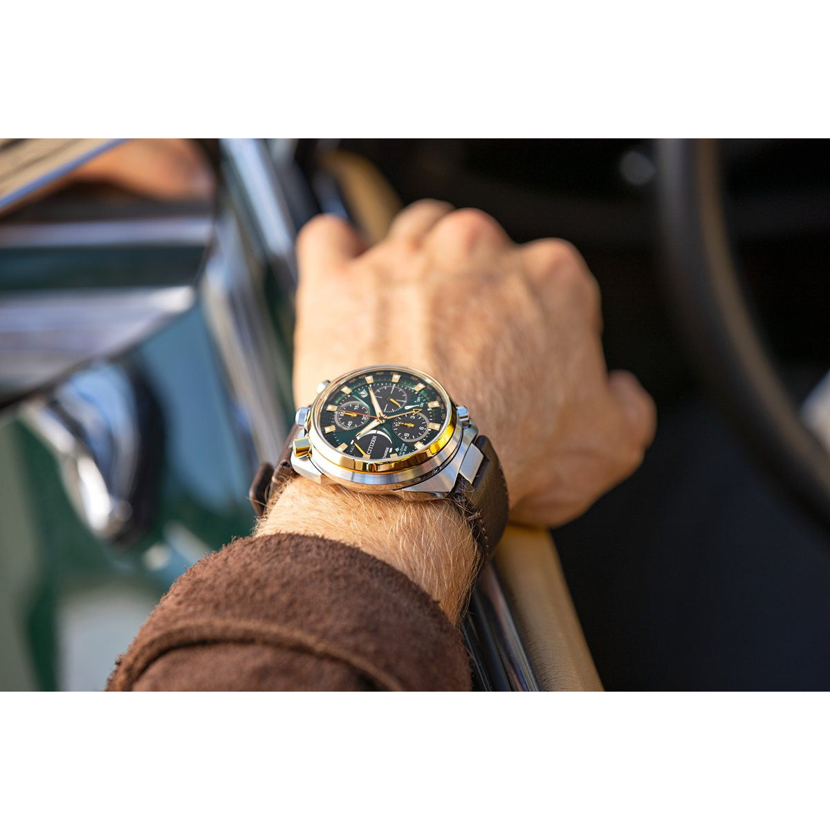 シチズン プロマスター ランド エコドライブ 50周年限定 腕時計 メンズ AV0104-06W CITIZEN PROMASTER LAND ツノクロノ TSUNO CHRONO【2026 新作】