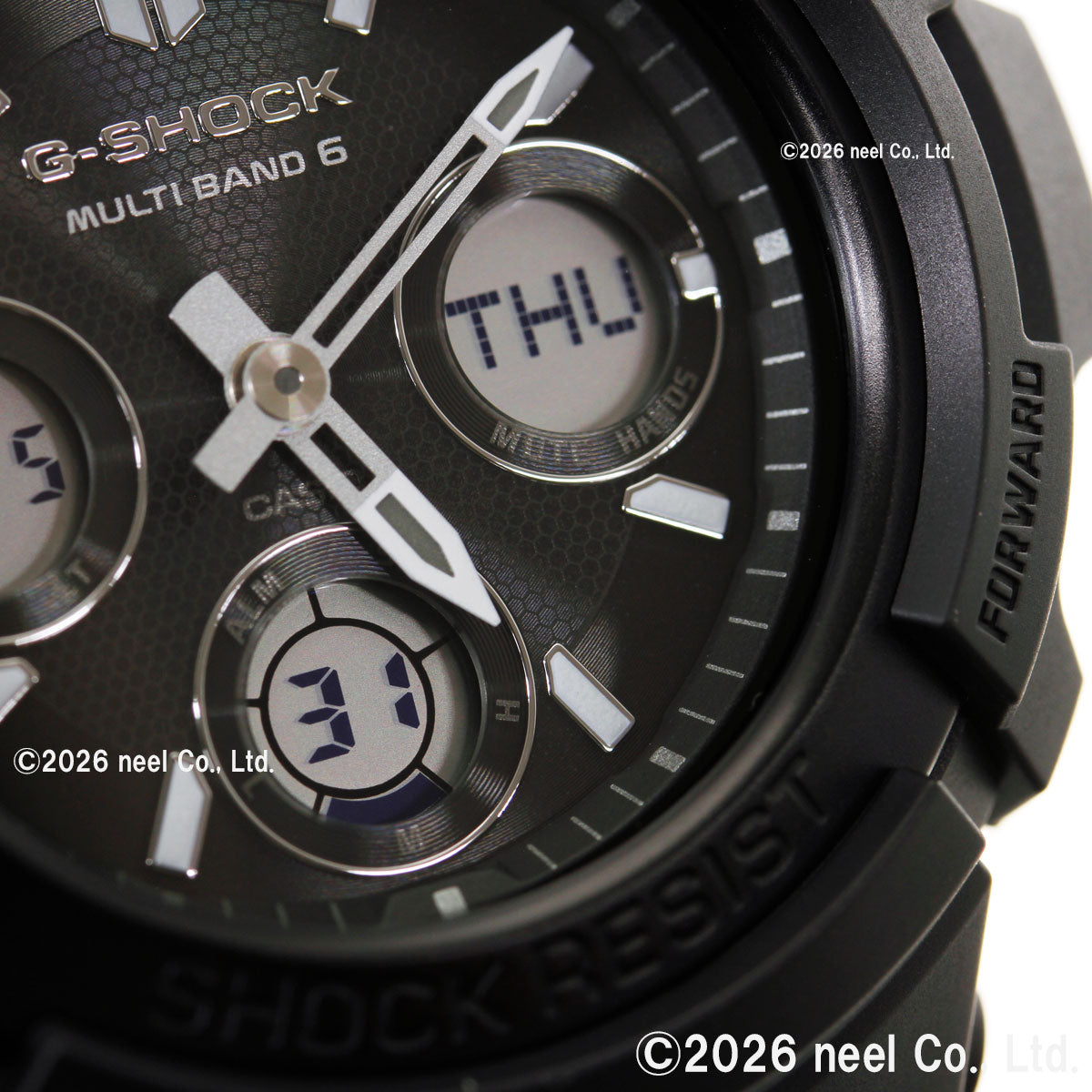 G-SHOCK 電波 ソーラー 電波時計 カシオ Gショック CASIO ファイアー パッケージ FIRE PACKAGE’26 アナデジ 腕時計 メンズ AWG-M100FP-1A1JR【2026 新作】