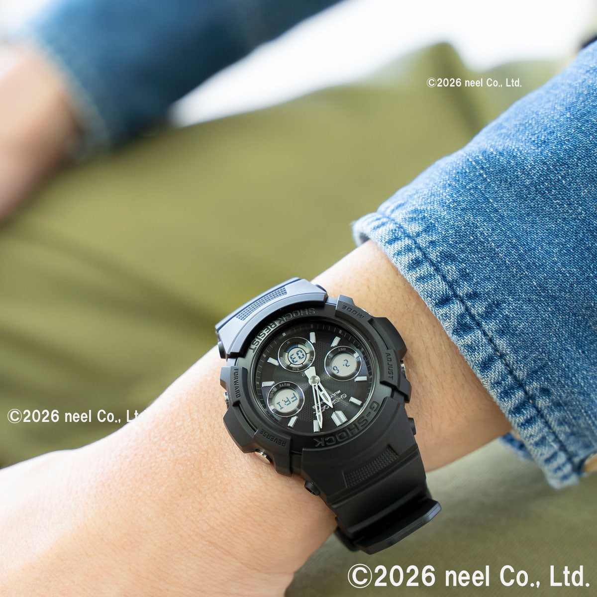 G-SHOCK 電波 ソーラー 電波時計 カシオ Gショック CASIO ファイアー パッケージ FIRE PACKAGE’26 アナデジ 腕時計 メンズ AWG-M100FP-1A1JR【2026 新作】
