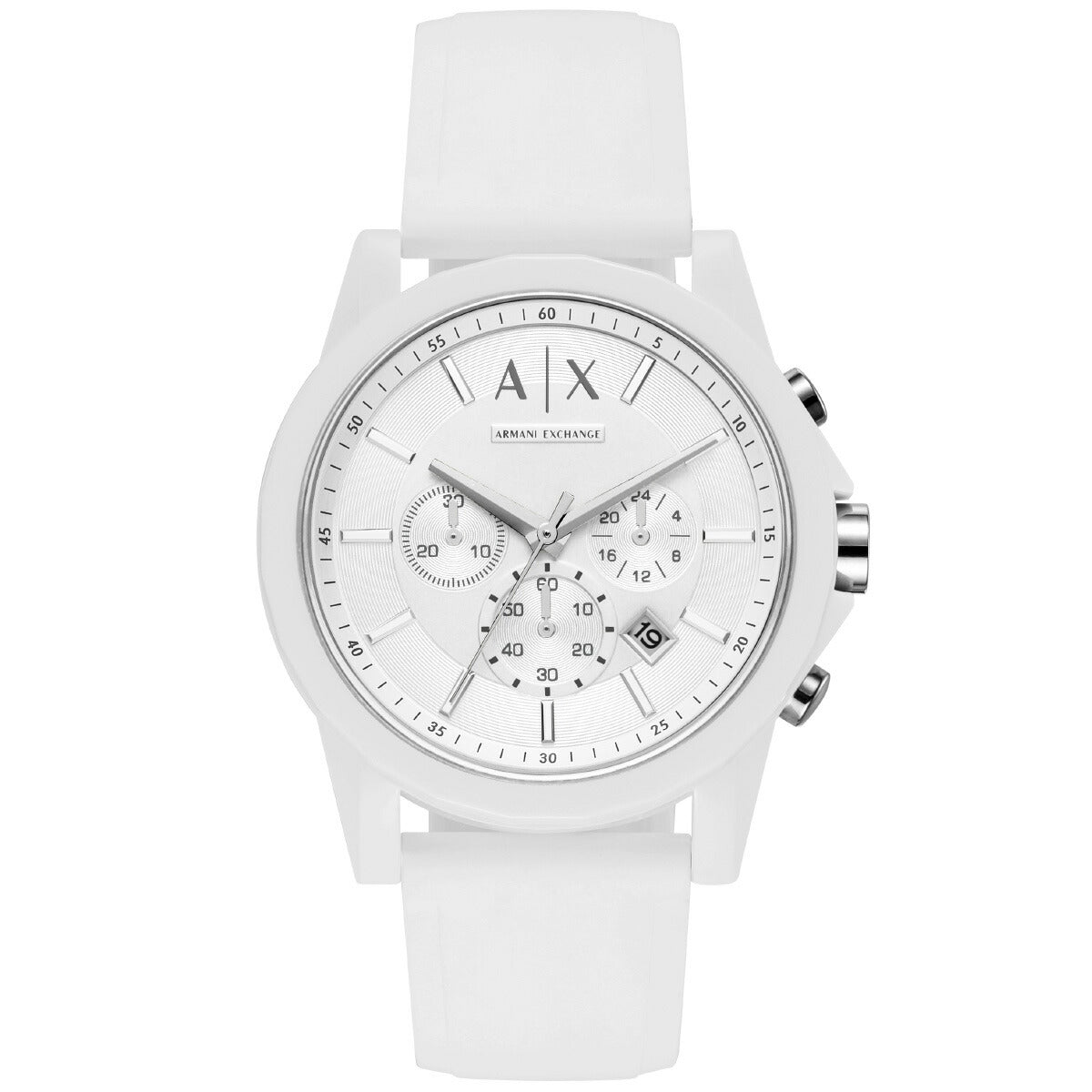 A|X アルマーニ エクスチェンジ ARMANI EXCHANGE 腕時計 メンズ クロノグラフ シリコンウォッチ AX1325