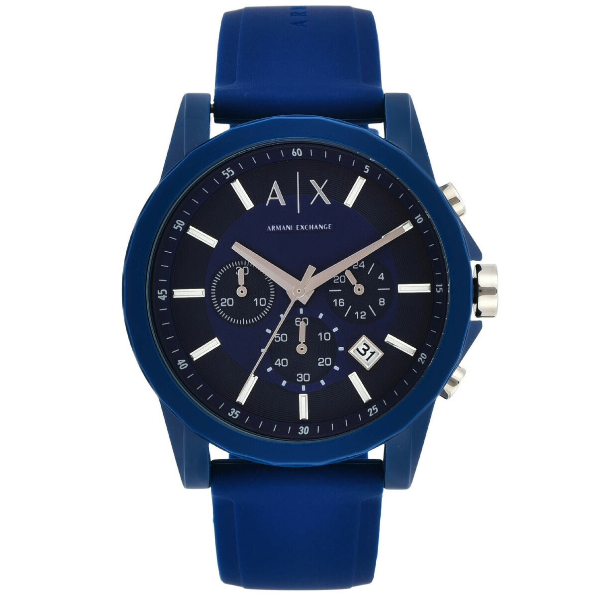 A|X アルマーニ エクスチェンジ ARMANI EXCHANGE 腕時計 メンズ クロノグラフ シリコンウォッチ AX1327