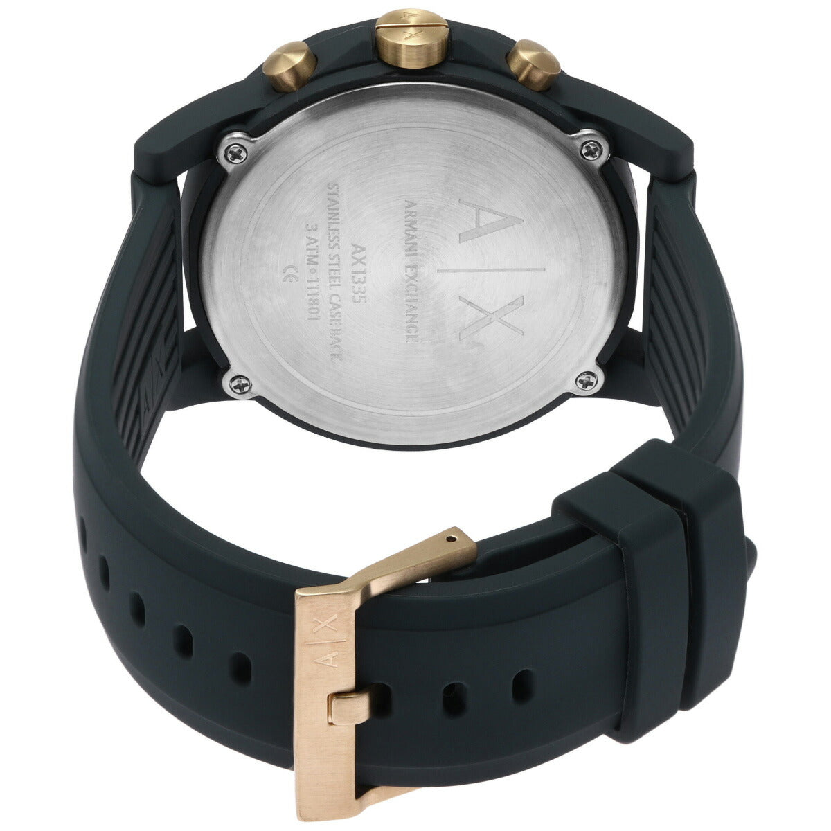 A|X アルマーニ エクスチェンジ ARMANI EXCHANGE 腕時計 メンズ クロノグラフ シリコンウォッチ AX1335