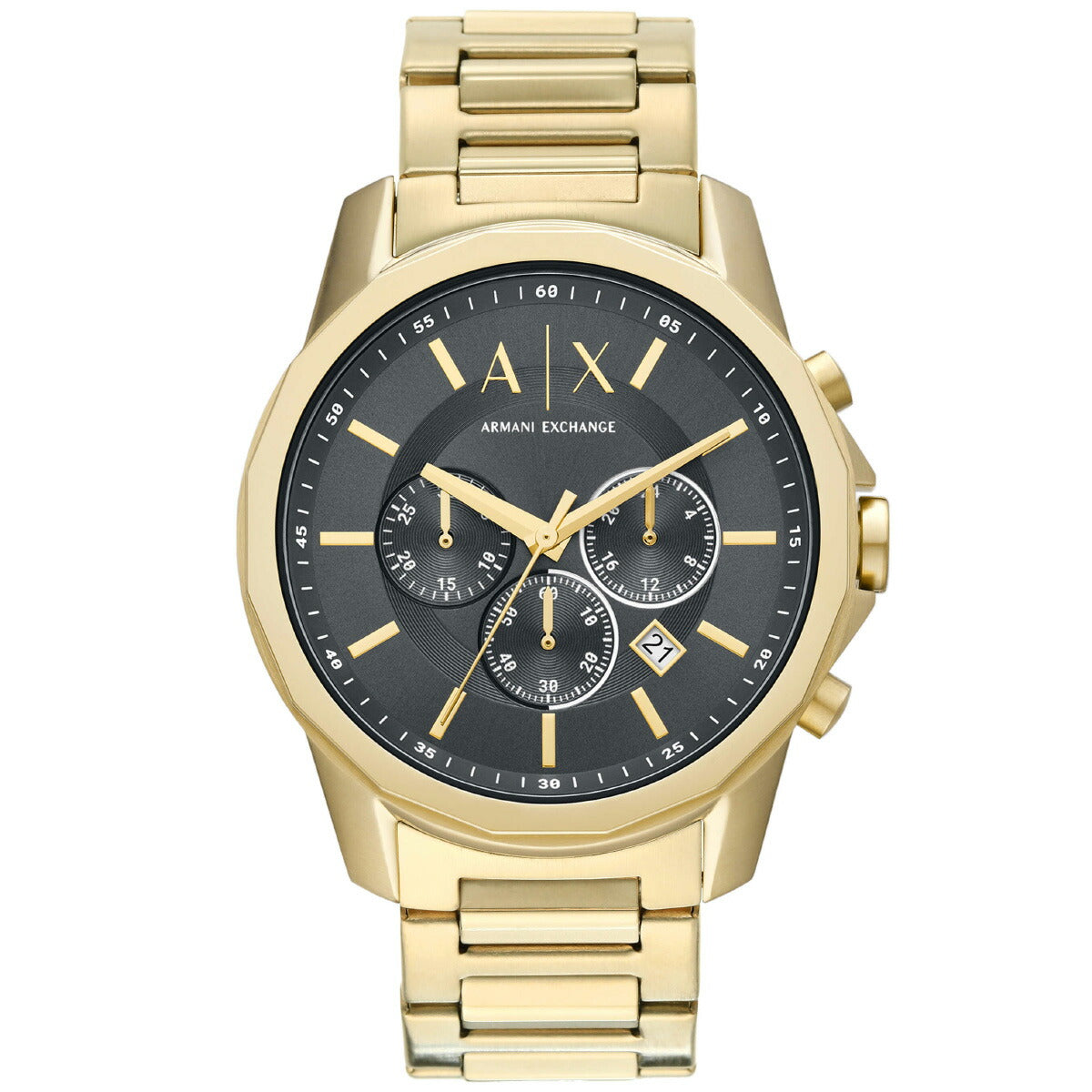 A|X アルマーニ エクスチェンジ ARMANI EXCHANGE 腕時計 メンズ クロノグラフ ステンレススチールウォッチ AX1721