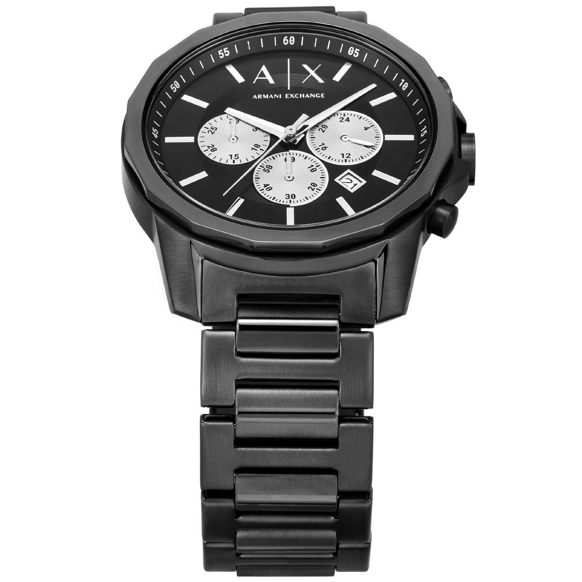A|X アルマーニ エクスチェンジ ARMANI EXCHANGE 腕時計 メンズ クロノグラフ ステンレススチールウォッチ AX1765