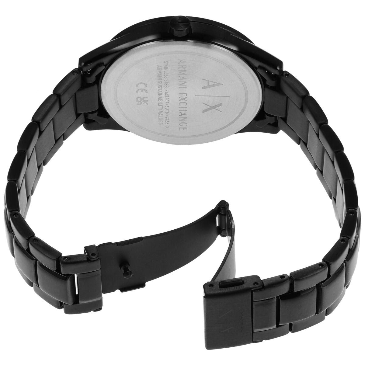 A|X アルマーニ エクスチェンジ ARMANI EXCHANGE 腕時計 メンズ ステンレススチールウォッチ AX1867