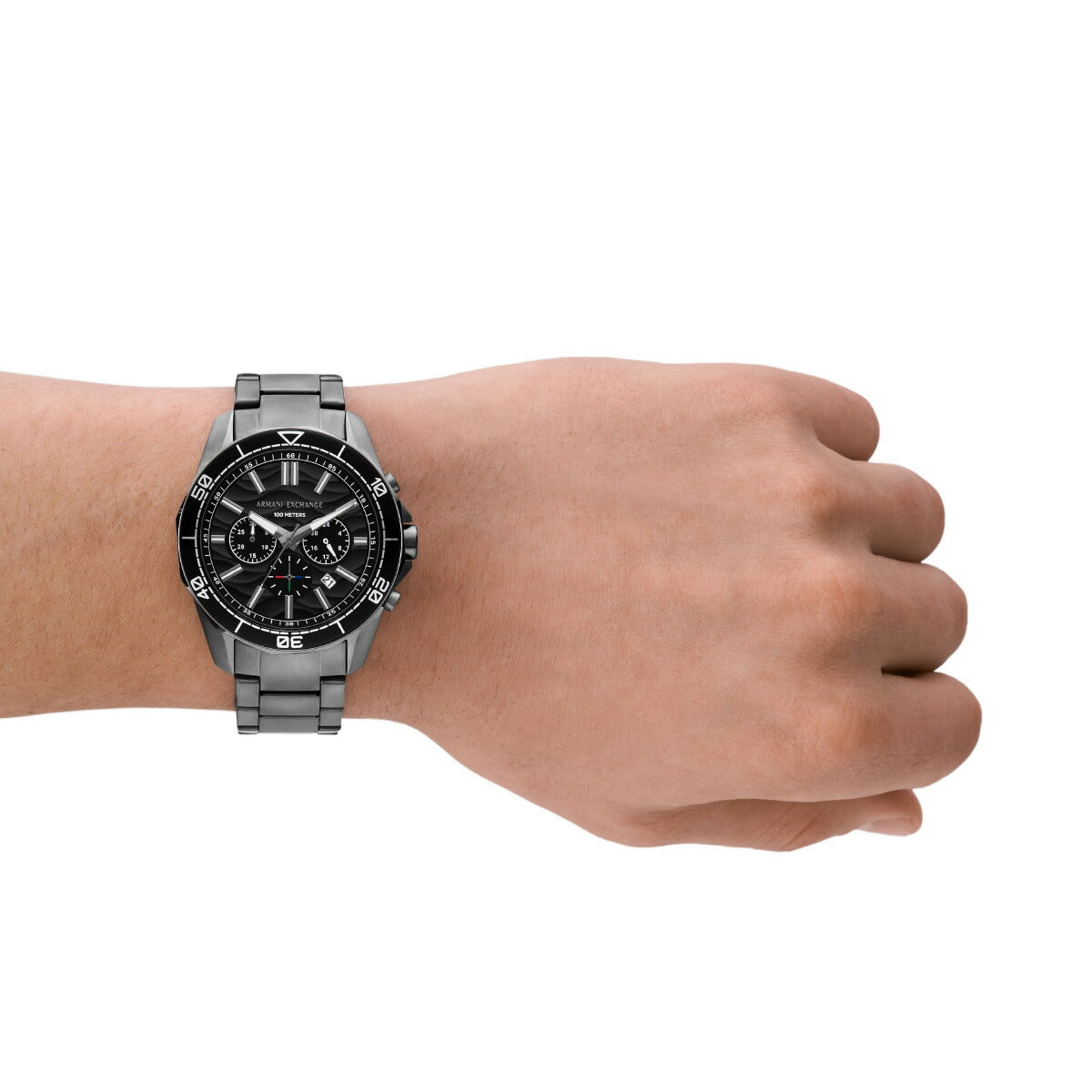 A|X アルマーニ エクスチェンジ ARMANI EXCHANGE 腕時計 メンズ クロノグラフ ステンレススチールウォッチ AX1959