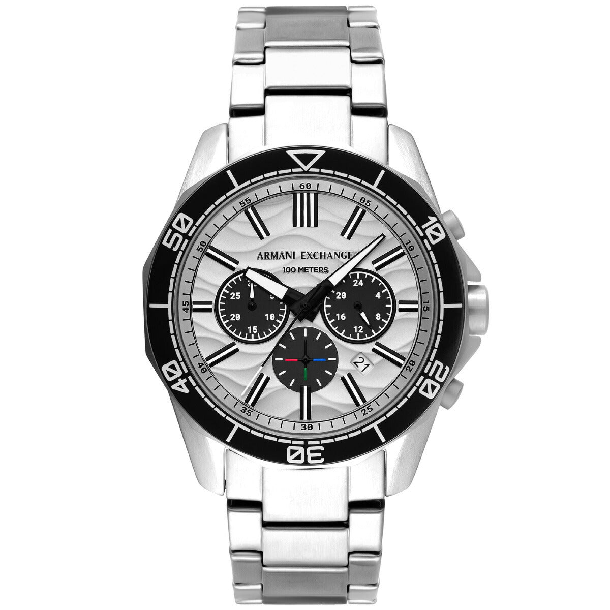 A|X アルマーニ エクスチェンジ ARMANI EXCHANGE 腕時計 メンズ クロノグラフ ステンレススチールウォッチ AX1969【2025 新作】