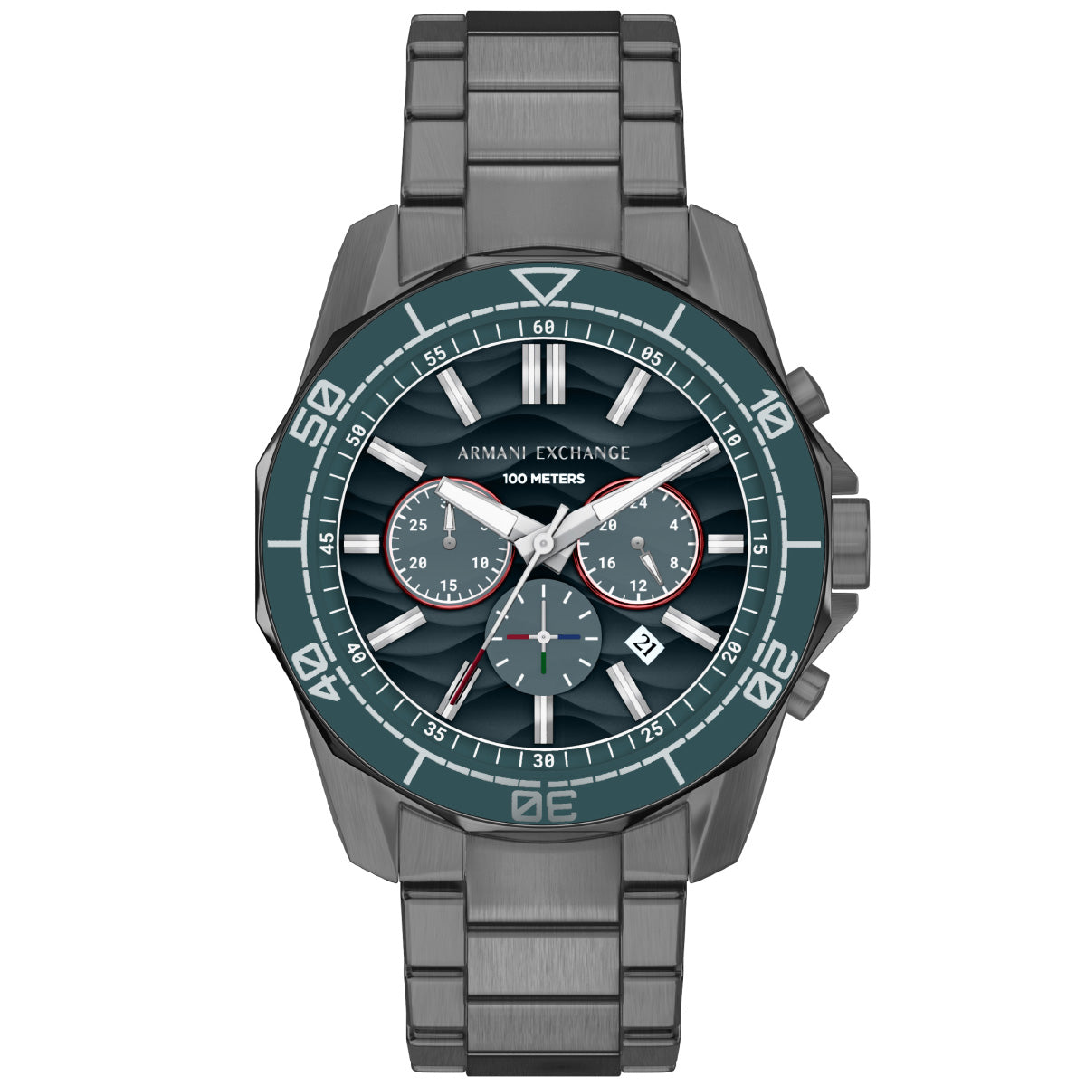 A|X アルマーニ エクスチェンジ ARMANI EXCHANGE 腕時計 メンズ クロノグラフ ステンレススチール AX1972【2026 新作】【60回分割手数料無料！】