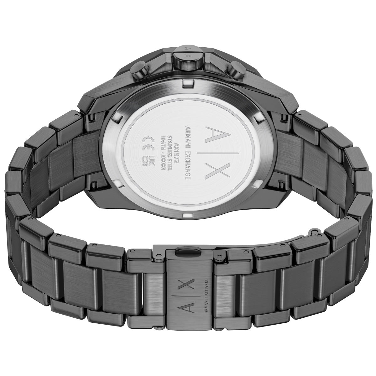 A|X アルマーニ エクスチェンジ ARMANI EXCHANGE 腕時計 メンズ クロノグラフ ステンレススチール AX1972【2026 新作】【60回分割手数料無料！】