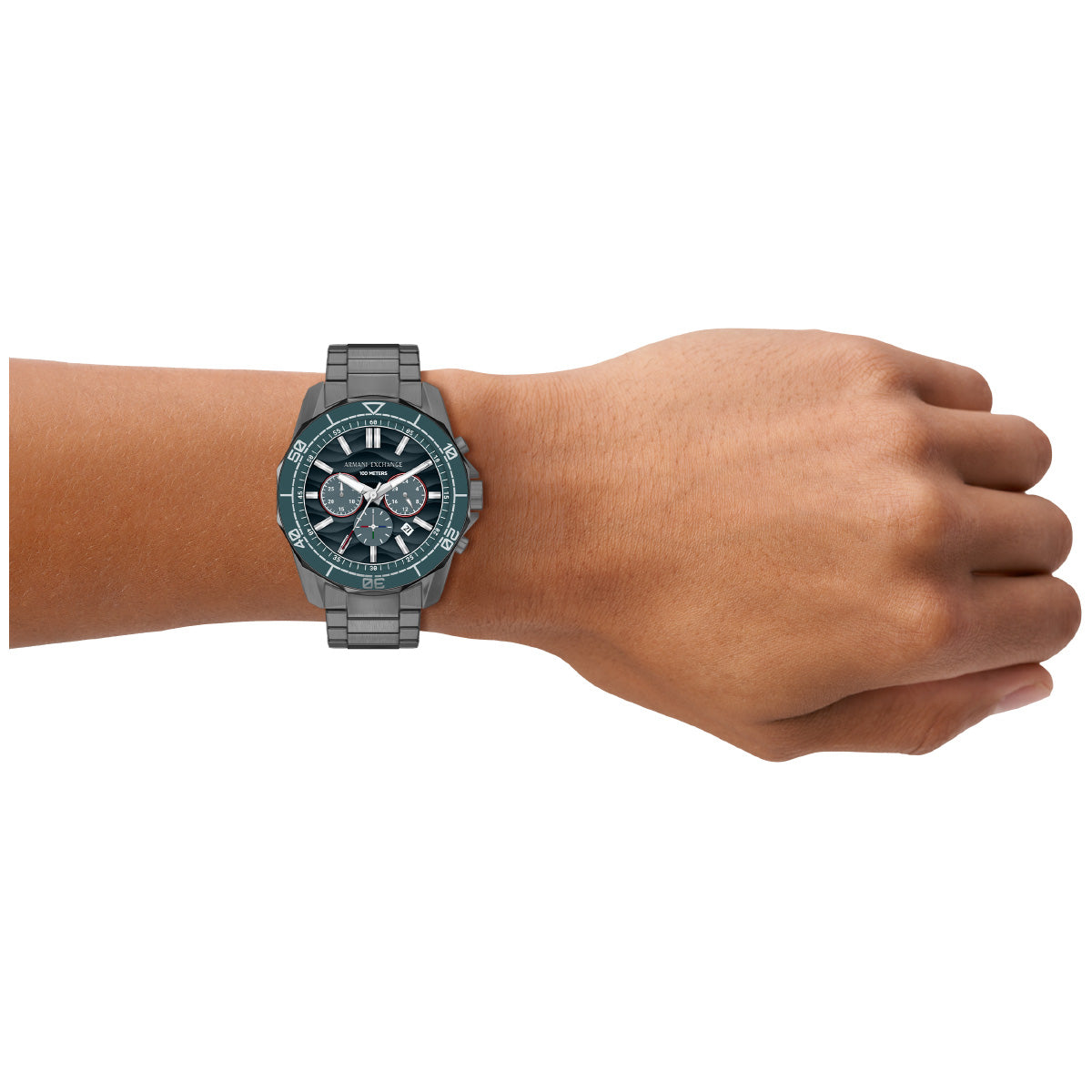 A|X アルマーニ エクスチェンジ ARMANI EXCHANGE 腕時計 メンズ クロノグラフ ステンレススチール AX1972【2026 新作】【60回分割手数料無料！】