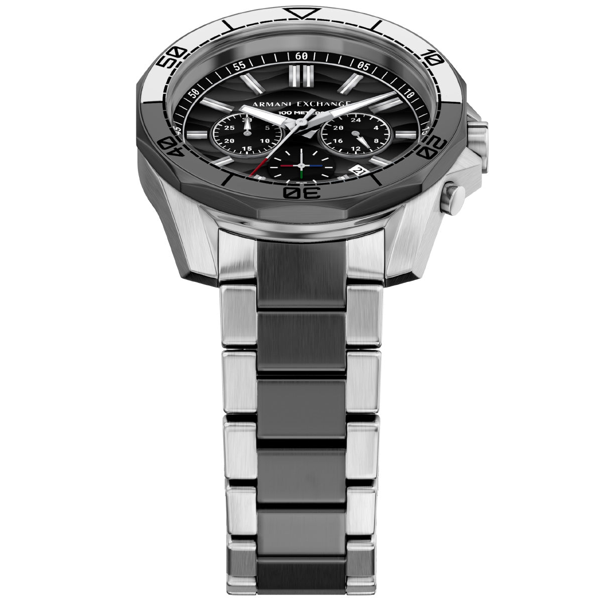 A|X アルマーニ エクスチェンジ ARMANI EXCHANGE 腕時計 メンズ クロノグラフ ステンレススチール AX1973【2026 新作】【60回分割手数料無料！】