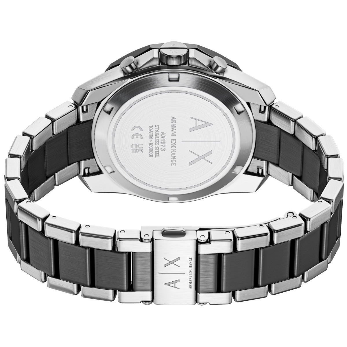 A|X アルマーニ エクスチェンジ ARMANI EXCHANGE 腕時計 メンズ クロノグラフ ステンレススチール AX1973【2026 新作】【60回分割手数料無料！】