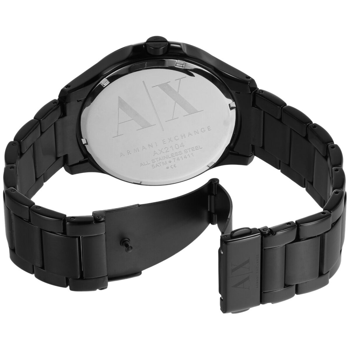 A|X アルマーニ エクスチェンジ ARMANI EXCHANGE 腕時計 メンズ ステンレススチールウォッチ AX2104
