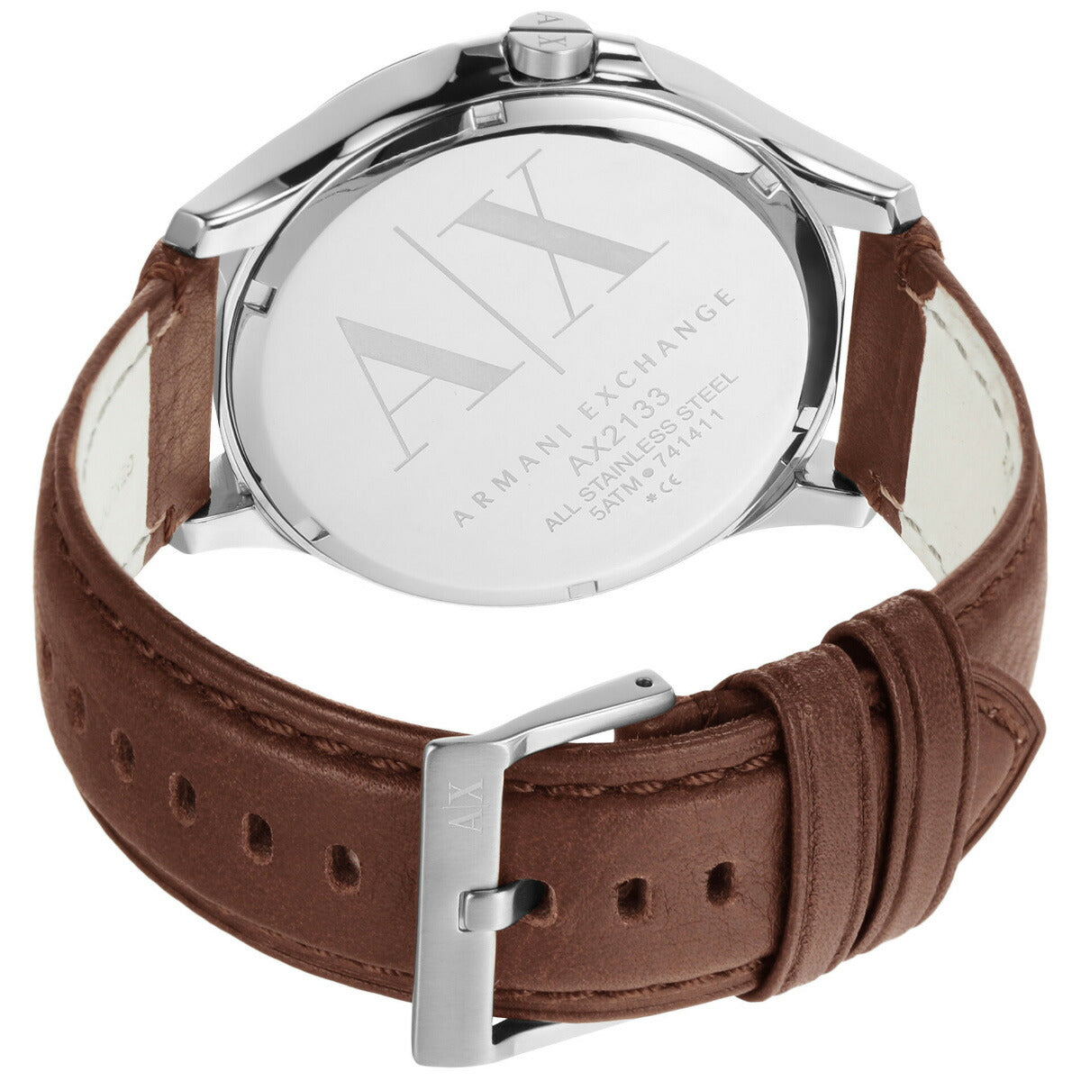 A|X アルマーニ エクスチェンジ ARMANI EXCHANGE 腕時計 メンズ レザーウォッチ AX2133