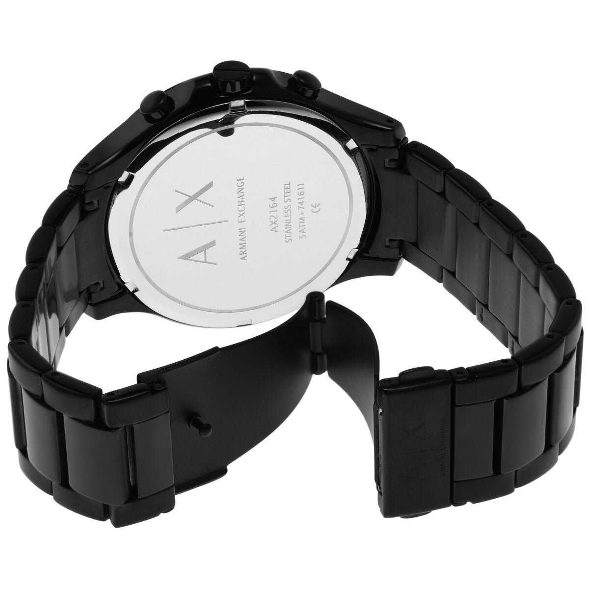 A|X アルマーニ エクスチェンジ ARMANI EXCHANGE 腕時計 メンズ クロノグラフ ステンレススチールウォッチ AX2164
