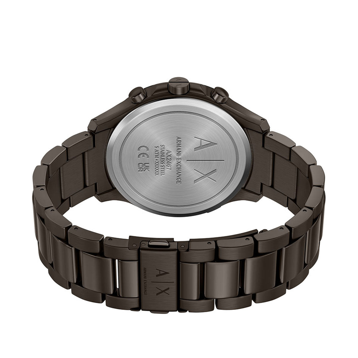 A|X アルマーニ エクスチェンジ ARMANI EXCHANGE 腕時計 メンズ クロノグラフ ステンレススチール AX2467【60回分割手数料無料！】【2026新作】
