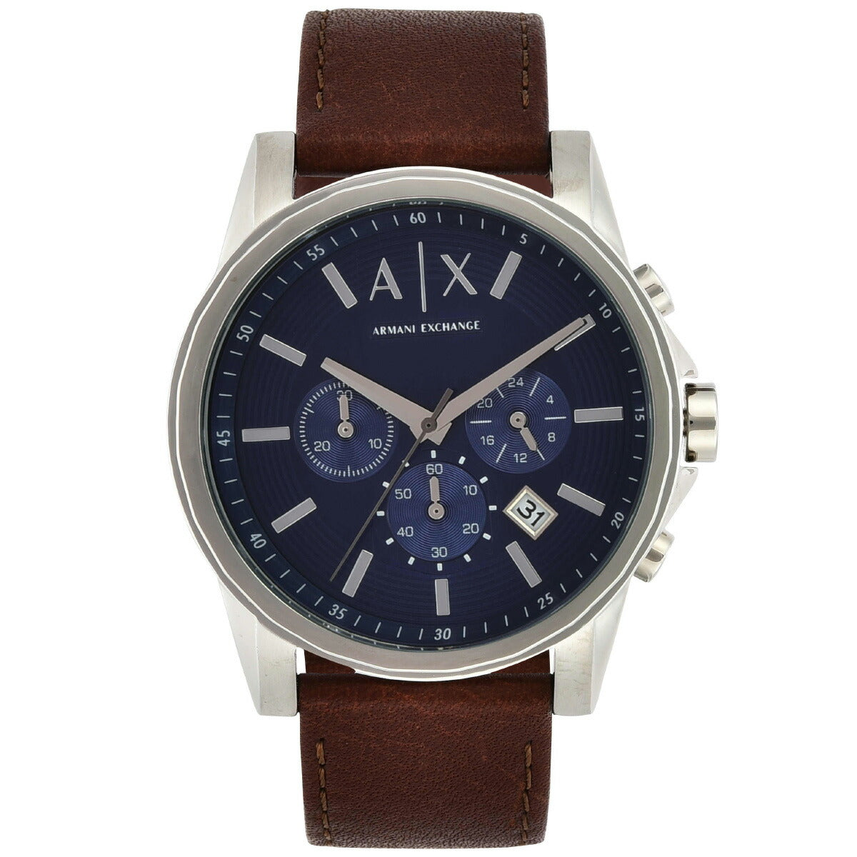 A|X アルマーニ エクスチェンジ ARMANI EXCHANGE 腕時計 メンズ クロノグラフ レザーウォッチ AX2501