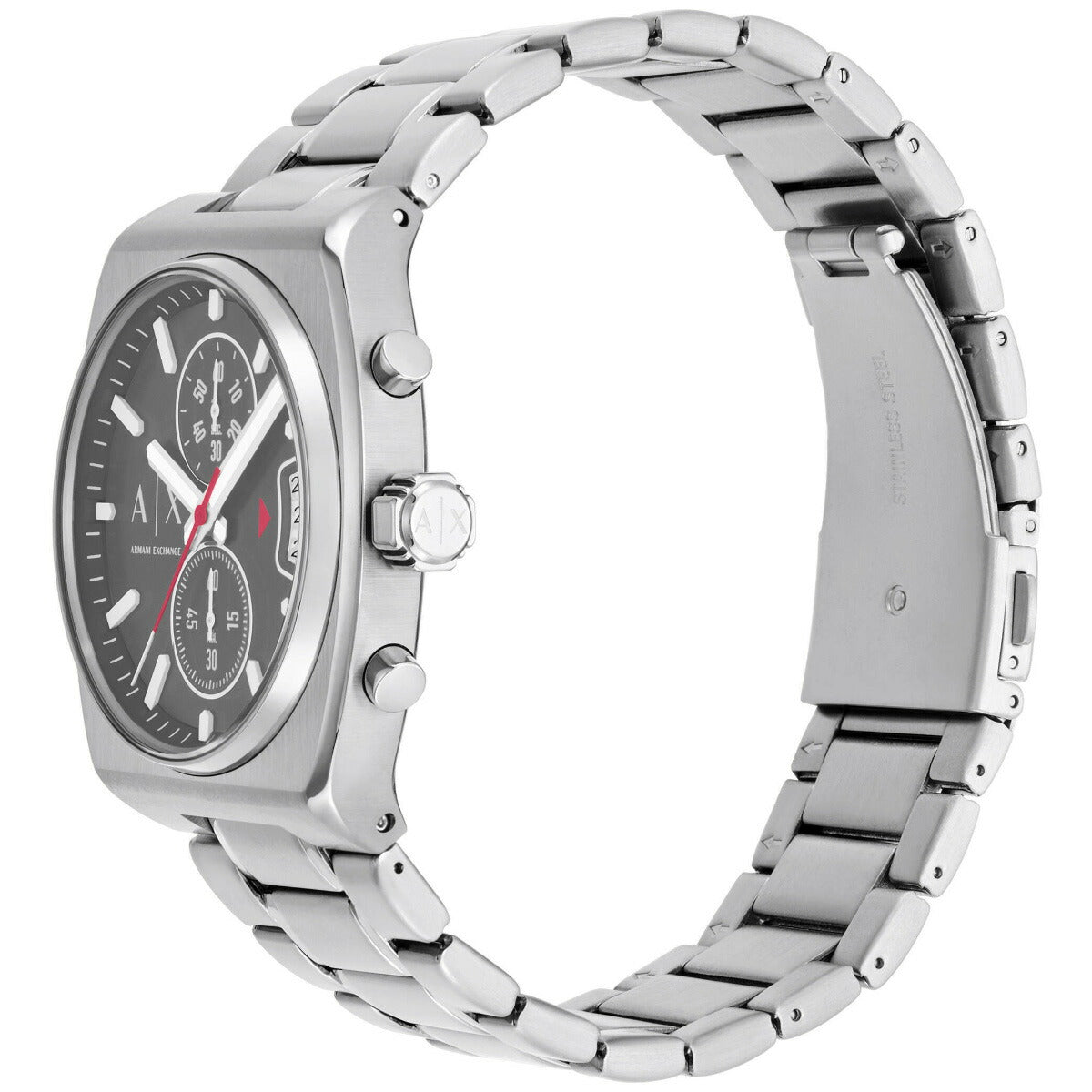 A|X アルマーニ エクスチェンジ ARMANI EXCHANGE 腕時計 メンズ クロノグラフウォッチ ステンレススチール AX2820【2025 新作】