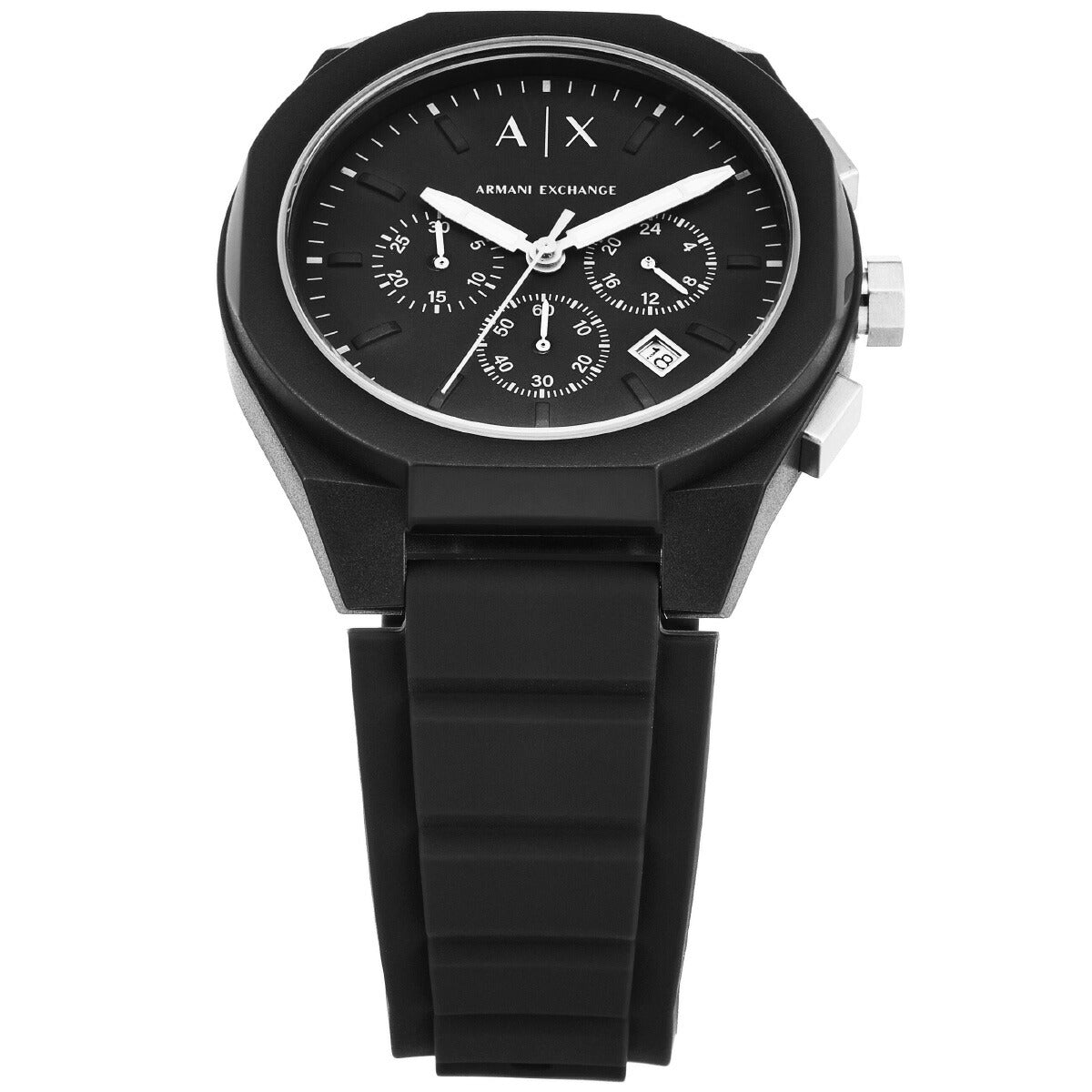 A|X アルマーニ エクスチェンジ ARMANI EXCHANGE 腕時計 メンズ クロノグラフ シリコンウォッチ AX4161