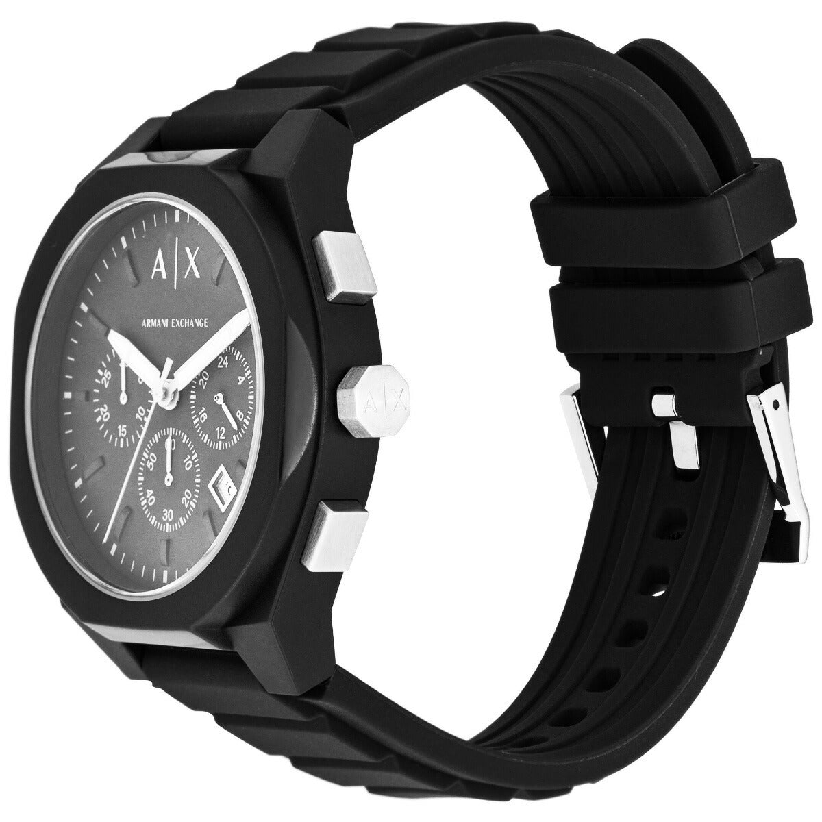 A|X アルマーニ エクスチェンジ ARMANI EXCHANGE 腕時計 メンズ クロノグラフ シリコンウォッチ AX4161