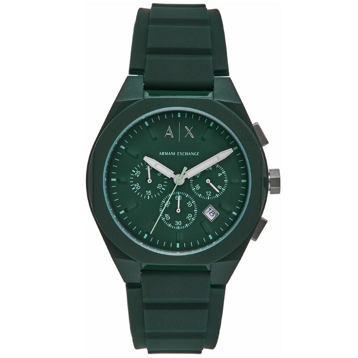 A|X アルマーニ エクスチェンジ ARMANI EXCHANGE 腕時計 メンズ クロノグラフ シリコンウォッチ AX4163