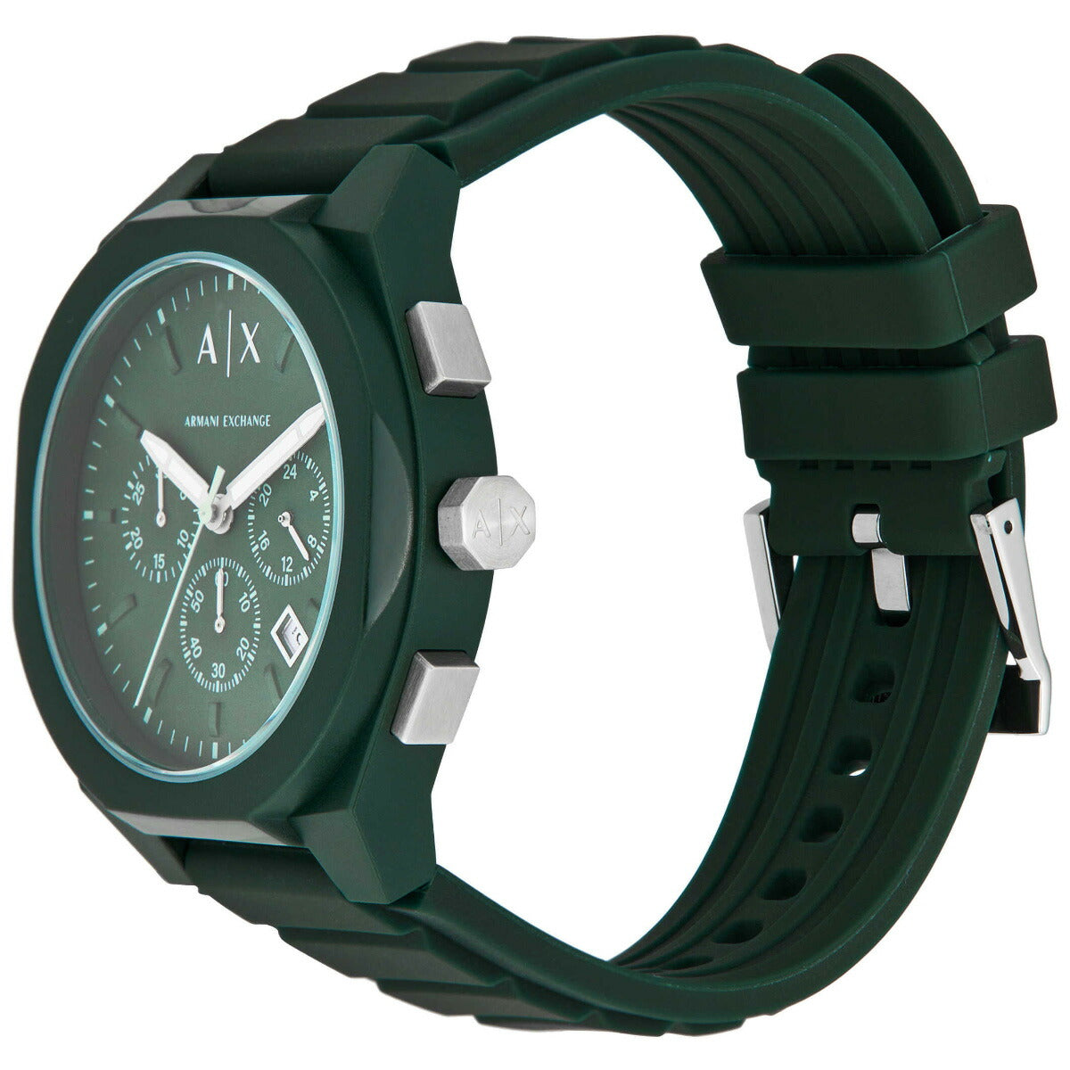 A|X アルマーニ エクスチェンジ ARMANI EXCHANGE 腕時計 メンズ クロノグラフ シリコンウォッチ AX4163