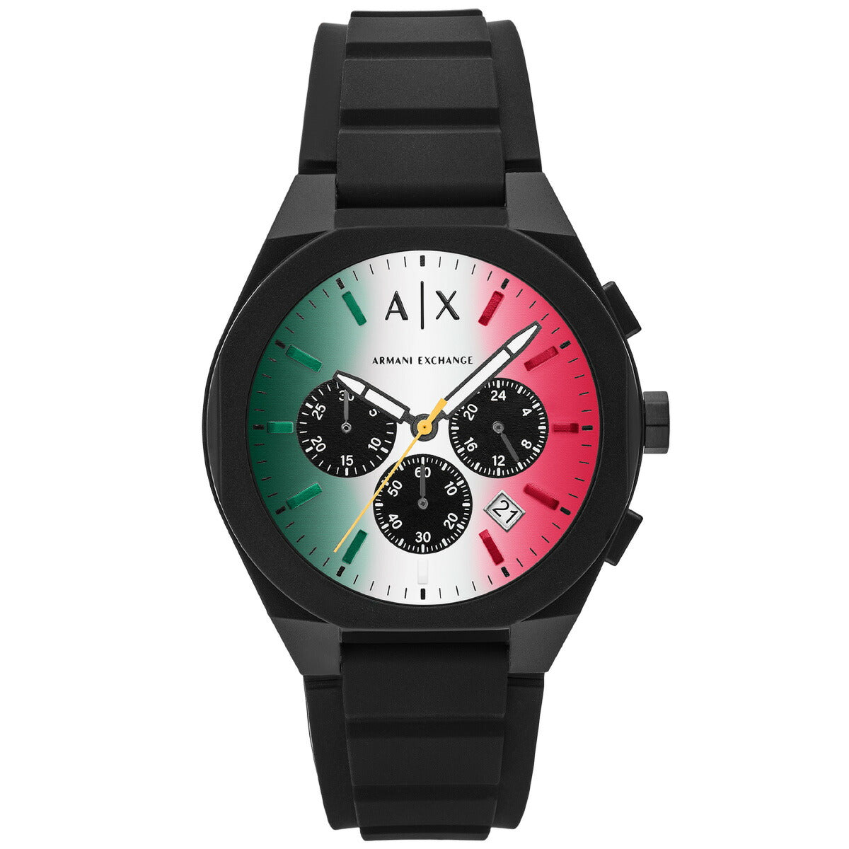 A|X アルマーニ エクスチェンジ ARMANI EXCHANGE 腕時計 メンズ クロノグラフ シリコン AX4173