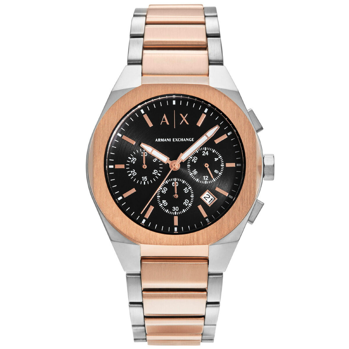 A|X アルマーニ エクスチェンジ ARMANI EXCHANGE 腕時計 メンズ クロノグラフ ステンレススチールウォッチ AX4181
