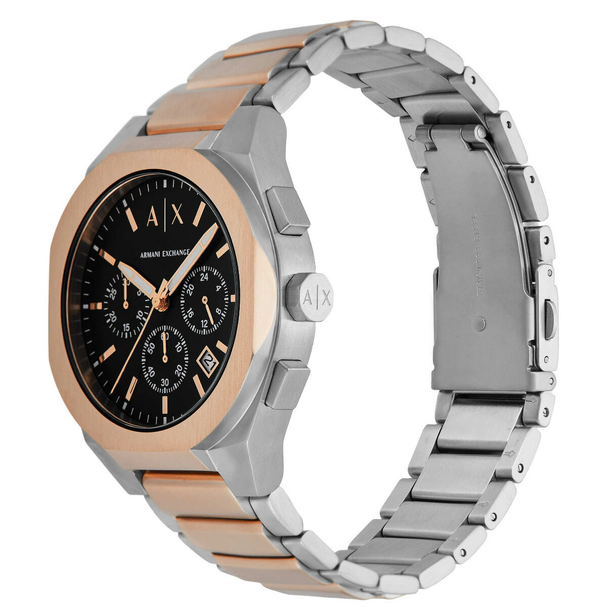 A|X アルマーニ エクスチェンジ ARMANI EXCHANGE 腕時計 メンズ クロノグラフ ステンレススチールウォッチ AX4181
