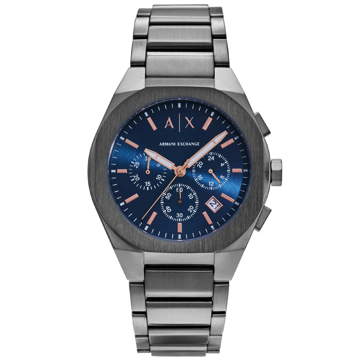 A|X アルマーニ エクスチェンジ ARMANI EXCHANGE 腕時計 メンズ クロノグラフ ステンレススチールウォッチ AX4182