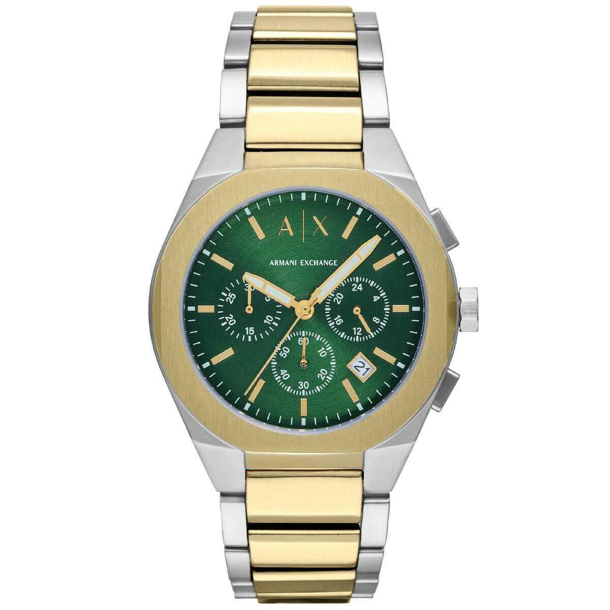 A|X アルマーニ エクスチェンジ ARMANI EXCHANGE 腕時計 メンズ クロノグラフ ステンレススチールウォッチ AX4184