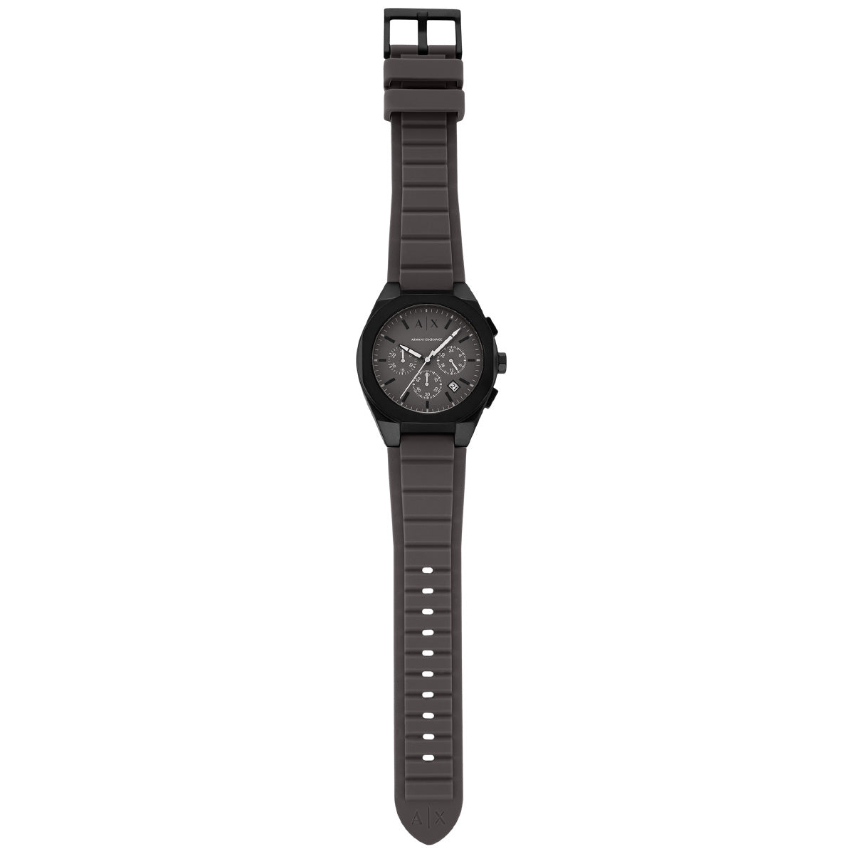 A|X アルマーニ エクスチェンジ ARMANI EXCHANGE 腕時計 メンズ SYNC クロノグラフウォッチ グレー シリコン AX4191【2025 新作】